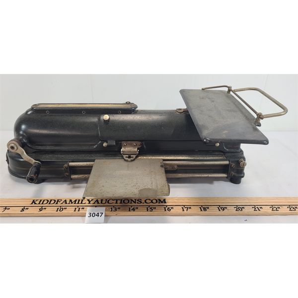 TODD PROTECTOGRAPH CO - PROTECTOGRAPH CHECK WRITER