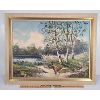 Image 1 : FRAMED TEXTURED OIL ON CANVAS - PHEASANT SCENE BY POLMAN