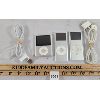 Image 1 : LOT OF 3 - 4GB IPODS W/ CORDS