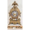 Image 1 : BRASS GILT FRENCH (?) MANTLE CLOCK