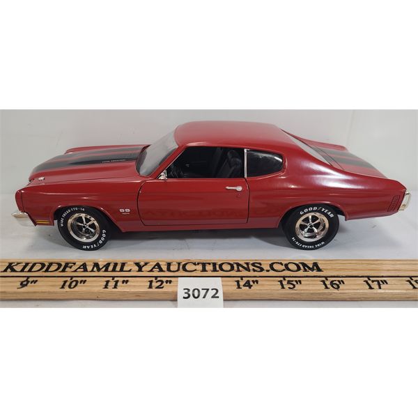 ERTL DIE CAST 1970 CHEVROLET CHEVELLE MODEL - 1:18 SCALE