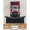 Image 4 : FIRST GEAR DIE CAST MACK R-MODEL DUMP TRUCK W/ PLOW - 1:34 SCALE
