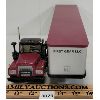 Image 2 : FIRST GEAR DIE CAST MACK R-MODEL W/ TRAILER - 1:34 SCALE 