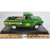 Image 3 : ERTL 1957 DIE CAST CHEVY JOHN DEERE PICKUP TRUCK W/ BOX & DISPLAY STAND