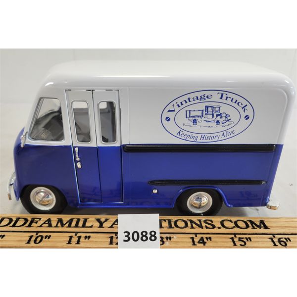 CROWN PREMIUMS DIE CAST FORD 1950 STEPVAN W/ KEY 