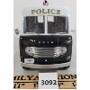 Image 2 : UNIQUE REPLICAS DIE CAST 1950 FORD STEP VAN W/ BOX - 1:24 SCALE - POLICE WAGON