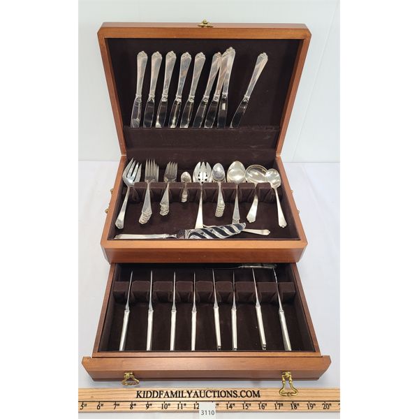 QTY STERLING SILVER FLATWARE - SEE ALL PICS