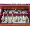 Image 4 : QTY OF 1847 ROGERS BROS SILVERWARE W/ INTERNATIONAL SILVER CO. CHEST