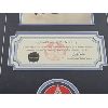 Image 2 : FRAMED AVRO LANCASTER DATA PLATE & C.O.A