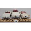 Image 4 : LOT OF 3 - DIE CAST MODELS - INCL FRANKLIN MINT PRECISION 1953 CADILLAC & BBURAGO 1957 CORVETTE ETC