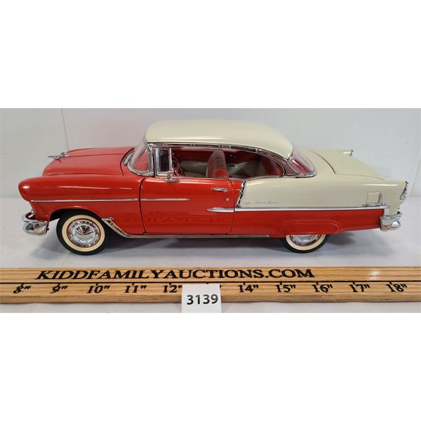 THE DANBURY MINT DIE CAST 1955 CHEVROLET BEL AIR MODEL