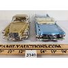 Image 2 : LOT OF 2 - DIE CAST MODELS - INCL THE DANBURY MINT 1957 STUDEBAKER & FRANKLIN MINT 1959 CADILLAC