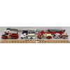 Image 1 : LOT OF 7 - DIE CAST FIRETRUCKS - INCL CODE 3 COLLECTIBLES, CORGI & VITESSE ETC