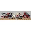 Image 2 : LOT OF 7 - DIE CAST FIRETRUCKS - INCL CODE 3 COLLECTIBLES, CORGI & VITESSE ETC