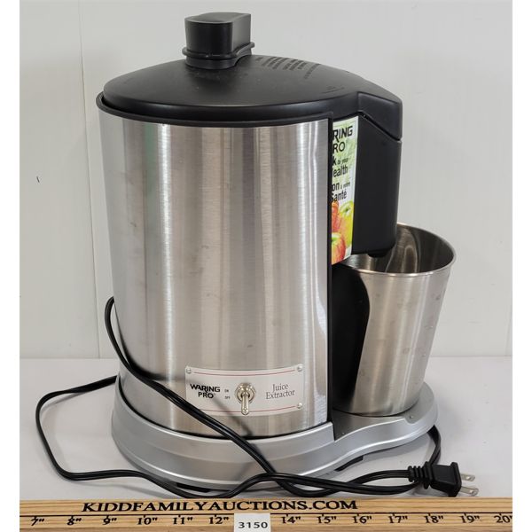 WARING PRO PROFESSIONAL JUICE EXTRACTOR Kidd Family Auctions