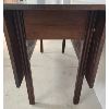 Image 2 : MAHOGANY (?) DROP LEAF TABLE 