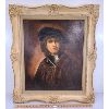 Image 1 : FRAMED OIL ON CANVAS - REMBRANT SELF PORTRAIT 