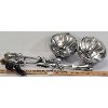 Image 1 : LOT OF 2 - AUTOMOTIVE POST MOUNT SPOTLIGHTS 