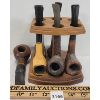 Image 2 : LOT OF 6 - PIPES W/ PIPE STAND 