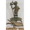 LOT OF 2 - CAST IRON DOOR STOP AND BOOT JACK - MADE IN CANADA