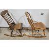 Image 4 : LOT OF 2 - ROCKING CHAIRS