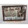 Image 1 : THE COCA COLA CO FRAMED ADVERTISING MIRROR