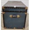 Image 2 : CHRISTIE BAGGAGE STEAMER TRUNK W/ BRASS HARDWARE