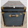Image 4 : CHRISTIE BAGGAGE STEAMER TRUNK W/ BRASS HARDWARE