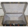 Image 7 : CHRISTIE BAGGAGE STEAMER TRUNK W/ BRASS HARDWARE