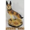Image 1 : CHALKWARE (?) DOG FIGURINE ASHTRAY