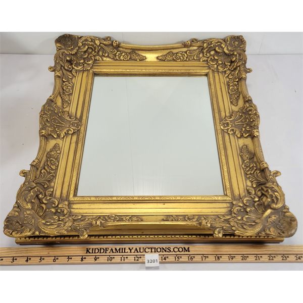 GILT FRAMED HANGING MIRROR