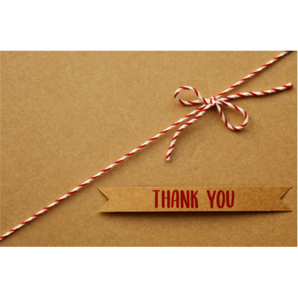 THANK YOU FOR ANOTHER GREAT SALE!