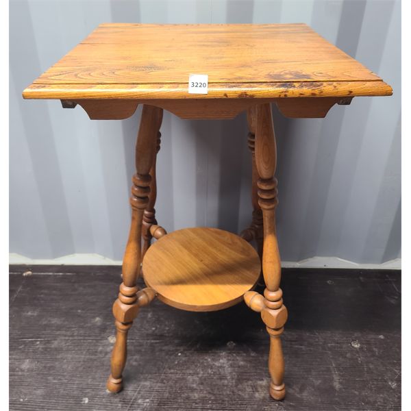 2 TIERED PARLOR TABLE