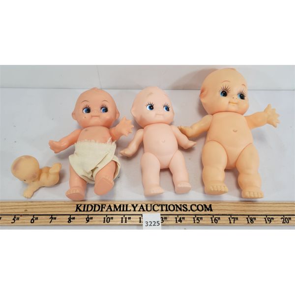 LOT OF 4 - KEWPIE DOLLS