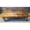 Image 1 : BUTCHER BLOCK STYLE COFFEE TABLE