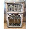 Image 1 : ORNATE LEAD FRAMED STAINED GLASS WINDOW