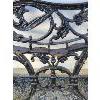 Image 2 : PAIR OF CAST BENCH ENDS