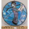 Image 1 : GOLF MOTIF STAINED GLASS 