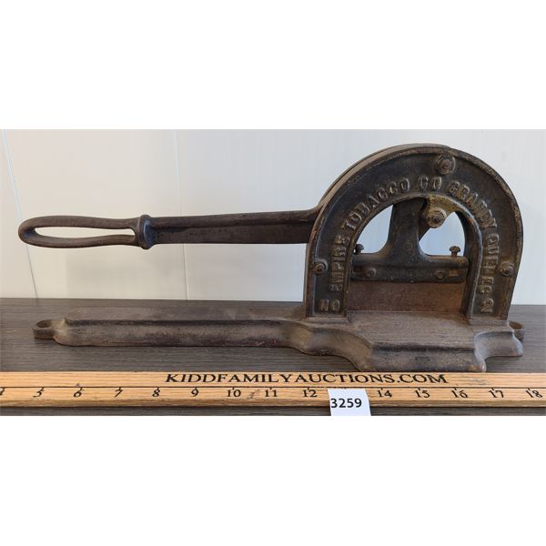 EMPIRE TOBACCO CO. TOBACCO SLICER - GRANBY QUEBEC