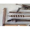 Image 3 : JOB LOT - HORSESHOES, AUGER DRILL BITS, STRAP HINGES & GREASE GUNS, ETC