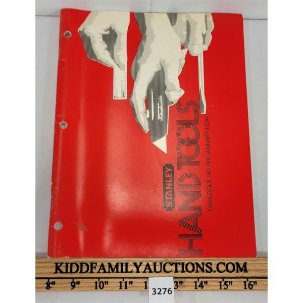 STANLEY HAND TOOLS 1974 CATALOGUE NO 743
