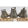 Image 2 : LOT OF 7 - BRASS BELLS - INCL SWISS 1878