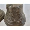 Image 3 : LOT OF 7 - BRASS BELLS - INCL SWISS 1878