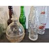 Image 3 : LOT OF 11 - GLASS BOTTLES & JARS - INCL SODA & MAPLE SYRUP 