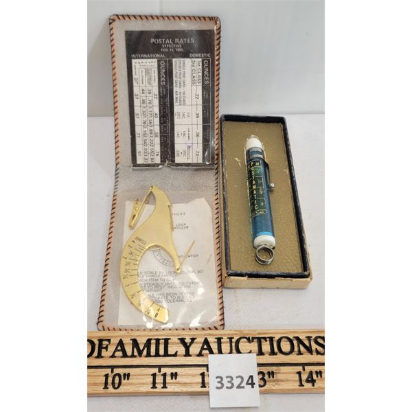 LOT OF 2 - POCKET POSTAL SCALES 