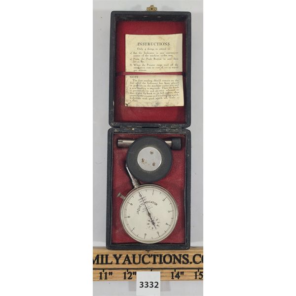 JAQUET'S INDICATOR - MADE IN SWITZERLAND