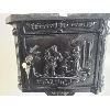 Image 2 : CAST ORNATE VINTAGE MAILBOX W/ KEYS