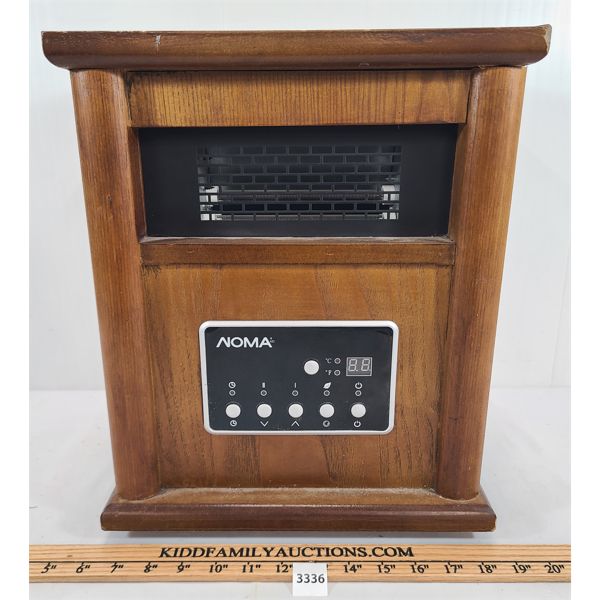 NOMA WOODEN CABINET INFRARED SPACE HEATER
