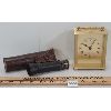Image 1 : LOT OF 2 - STAIGER BRASS QUARTZ CLOCK & JUSTOPHOT INSTOSCOPE LIGHT
