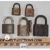 Image 2 : LOT OF 5 - LOCKS & KEYS - INCL ZEUS & EAGLE, ETC